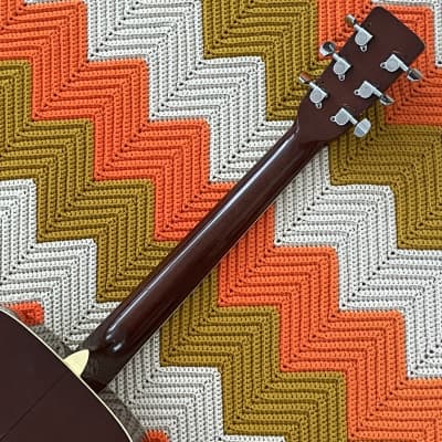 Suzuki Dreadnaught - 1970’s made in Japan 🇯🇵! - Great Instrument with Awesome Play Wear! - Willie Nelson’s Trigger Vibes! - image 9