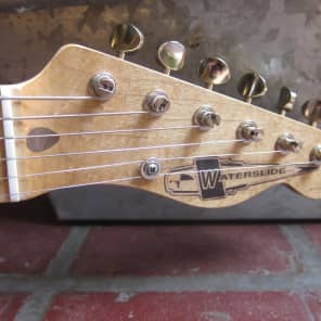 Waterslide Coodercaster T-Style w/Mojo UK "Supro" Lap Steel & Vintage Teisco Gold Foil Pickups VIDEO image 6