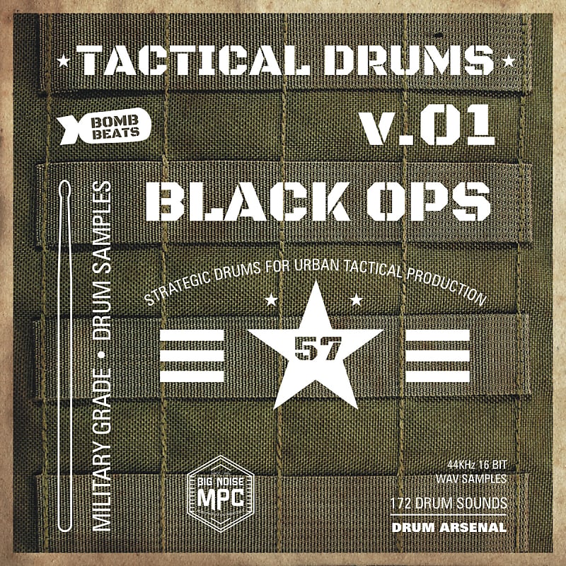 Military Boom-Bap Drum Kit Arsenal “Tactical Drums” v.01 | | Reverb