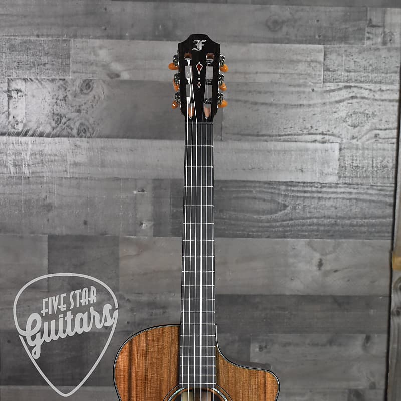 Cordoba FCWE Euro-Spruce/Spanish Cypress Nylon String Acoustic-Electric  Guitar