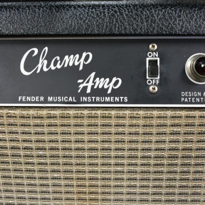 Fender Champ 6-Watt 1x8" Guitar Combo 1966 - Black Face image 6