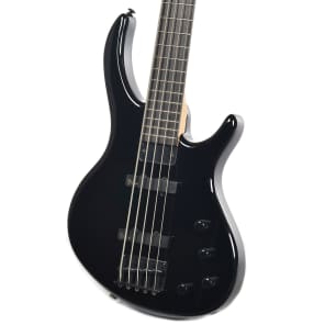 Tobias Toby Deluxe-V 5-String Bass Gloss Ebony | Reverb