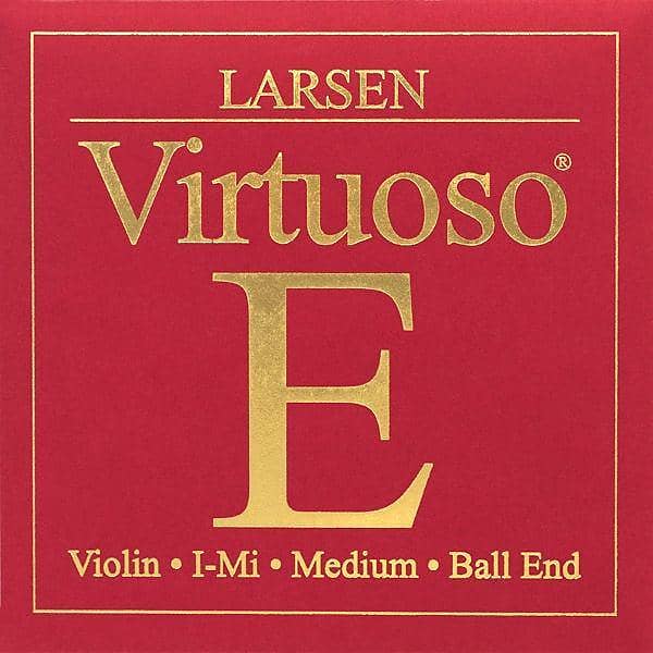 Larsen Virtuoso Violin E String with Ball End Reverb