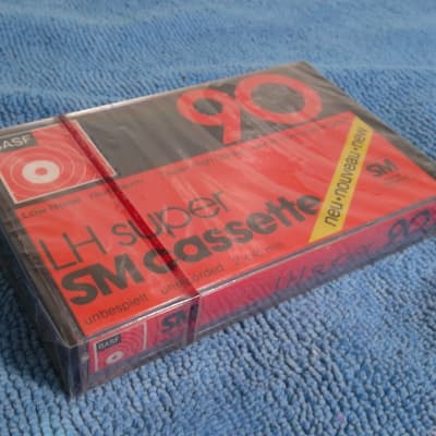 1-1979 BASF LH Super 90 Ferric Cassette Tapes 90 Mins Sealed Will Combine Shipping Super Rare! image 1