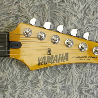 1990's made Yamaha Advanced Form YGX112P Black finish Alder | Reverb