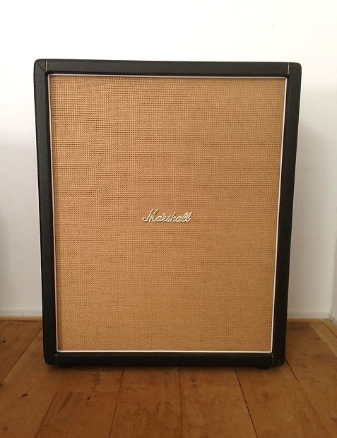 Vintage 1966 Marshall Tall Bottom 4x12 cabinet cab with 1966 G12M Celestion Greenback 's image 1