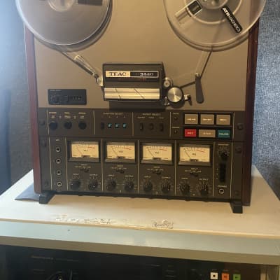 Vintage TEAC A-3440 Reel-to-Reel Tape Recorder In Fair Condition