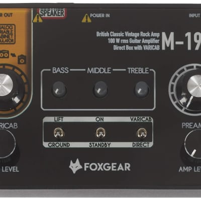 Foxgear - M-1959 - Amplificatore per chitarra a pedale 100w for sale