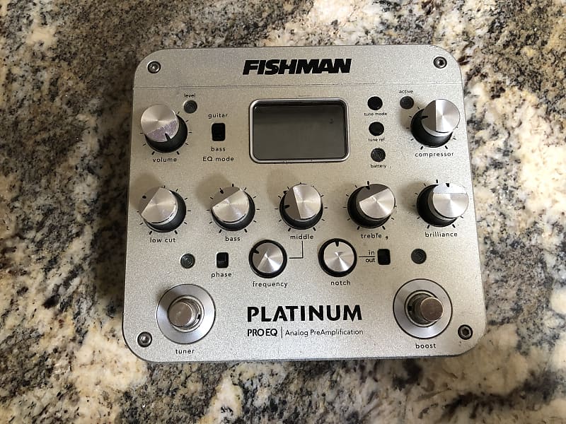 FISHMAN PLATINUM PRO EQ MUCH MORE GUITAR PEDAL Reverb