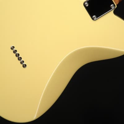 Suhr Eddie's Guitars Exclusive Roasted Classic T Paulownia - Vintage Yellow image 10
