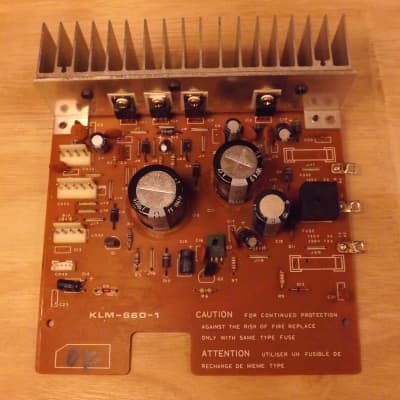 Korg DW 6000 parts / KLM-660 Power Board (we buy your old parts.) image 1