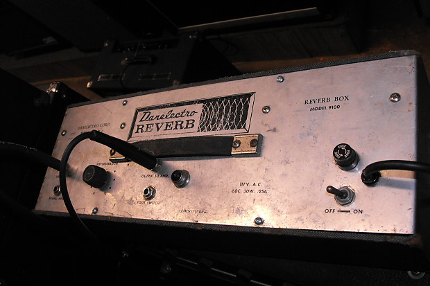 Danelectro 9100 tube spring reverb unit 1965 converted to Fender