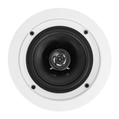 Technical Pro RX4CH Bluetooth Home Receiver Amp+(8) 5.25" White Ceiling Speakers image 7