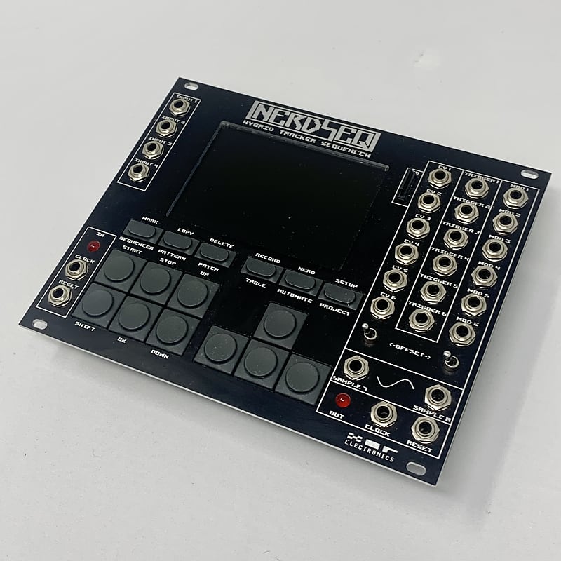XOR Electronics NerdSeq + MIDI Expander Black Reverb