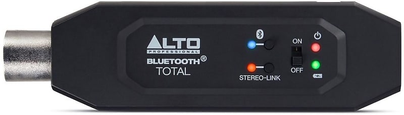 Alto Bluetooth Total 2 Bluetooth Receiver to XLR Output for Wireless Media image 1