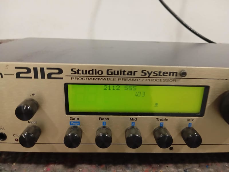 DigiTech 2112 Studio Guitar System Tube Pre Amp Processor | Reverb