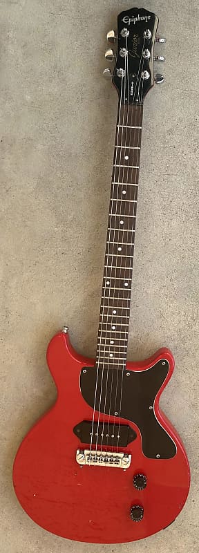 【11064】Epiphone Les Paul Junior DC Amazon.com: Epiphone Les Paul Junior, Tobacco Burst