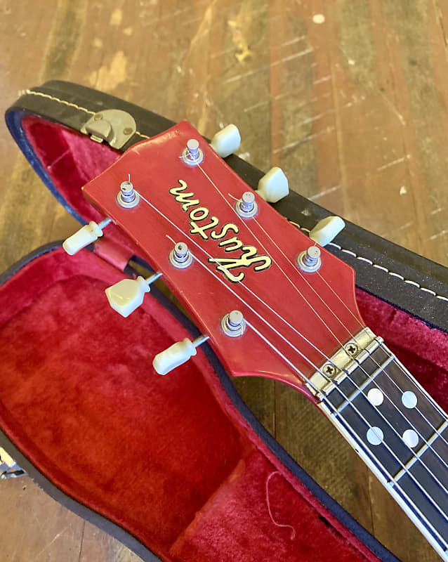 Kustom K-200 electric guitar c 1968 Cherry Red original | Reverb