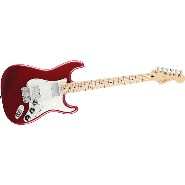 Reduced - Fender Blacktop Stratocaster HH - Candy Apple Red | Reverb