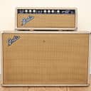 1964 Fender Bassman 6G6-B Blonde Brownface Vintage Piggyback Tube Amp Collector-Grade w/ Oxford 12M6