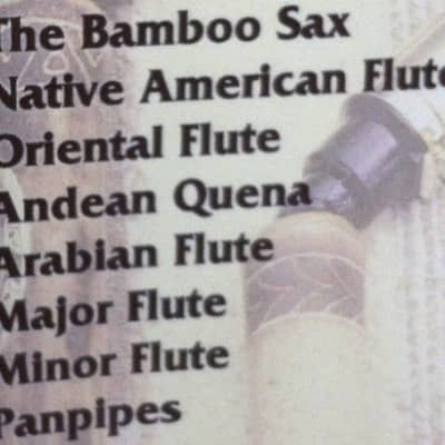 NEW Instructional DVD Play Improvise Bamboo Sax Saxophone Native American Folk Flute Quena Pan Pipe image 1