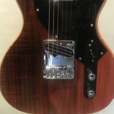 Bluescaster Double Bender B/G Guitar 2020 Red Stain/Shou-sugi-ban finish: McGill Custom Guitars image 5