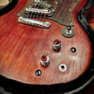 Van Dyke-Harms Ultra-Grip Stainless Speed Guitar Knob with Exotic Wood Inlay, Many Options image 4