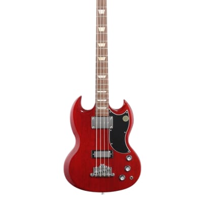 Gibson SG Standard Bass Heritage Cherry with Hard Case image 2