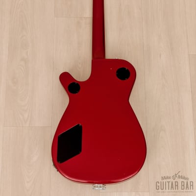 GMP Roxie Duo Jet-Style Guitar Red Metalflake w/ TV Jones MagnaTron Pickups, Case image 3