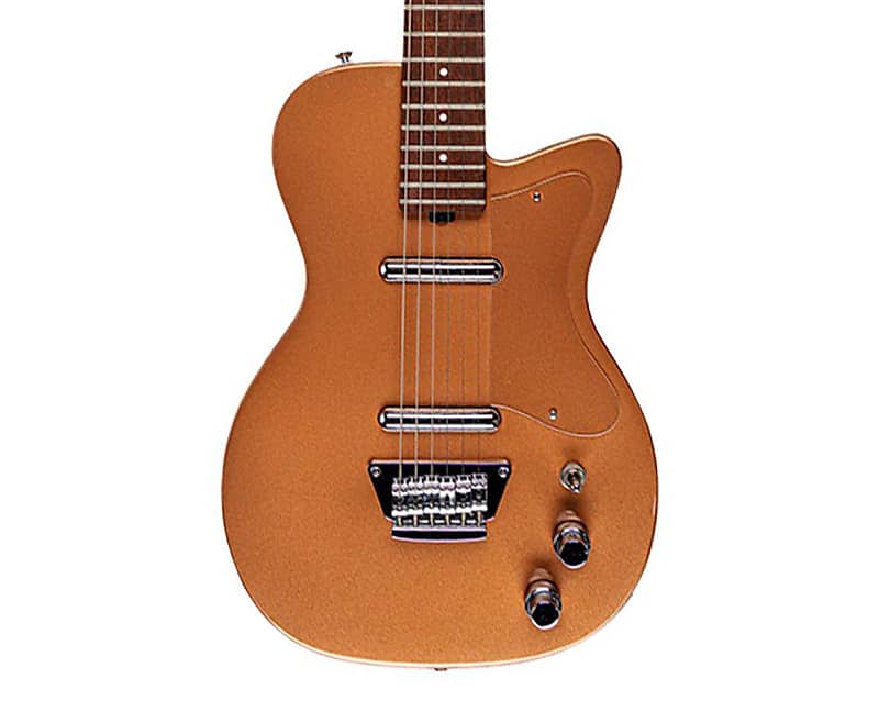 Silvertone 1303 Series Single Cut Guitar - Copper Metallic - | Reverb