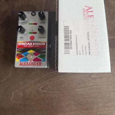 Reverb.com listing, price, conditions, and images for alexander-pedals-syntax-error