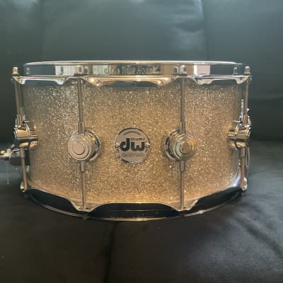 DW Collectors Series 6.5x14” BROKEN GLASS W/ CHROME HW OAK