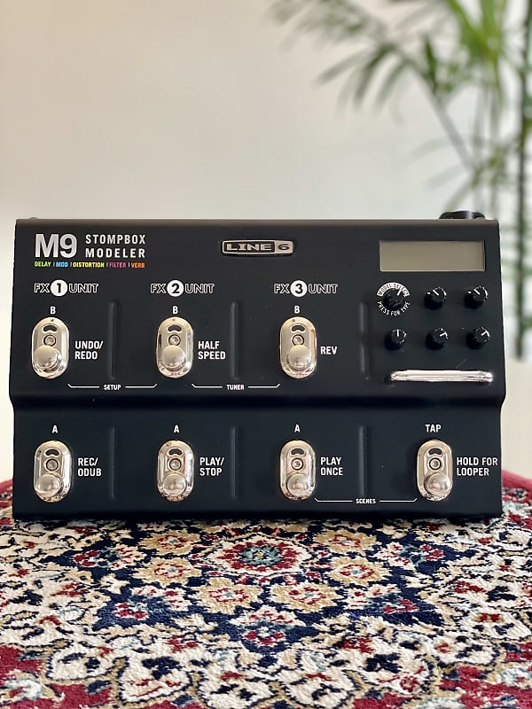 Line 6 M9 Stompbox Modeler with Power Supply | Reverb