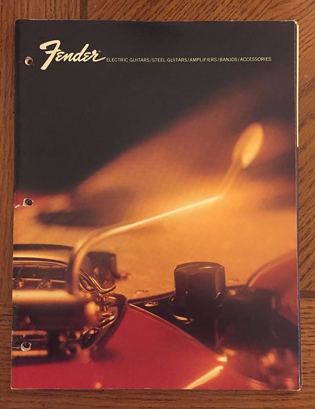 ORIGINAL Vintage 1970 Fender Fine Electric Instruments Catalog 96 pages - RARE FIND! image 1