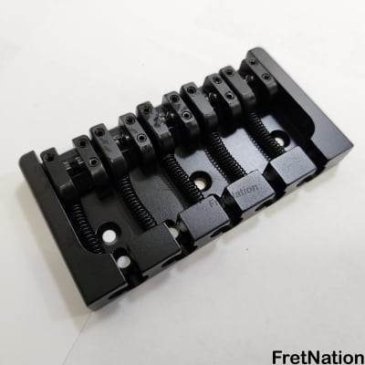 Hipshot A-Style 5-String Brass Bass Bridge .656