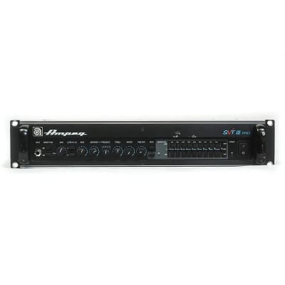 Ampeg SVT III Pro 450-Watt Hybrid Rackmount Bass Amp Head | Reverb