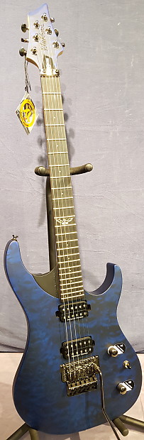 Washburn Parallaxe PXM 10 FR Electric Guitar Quilt Trans