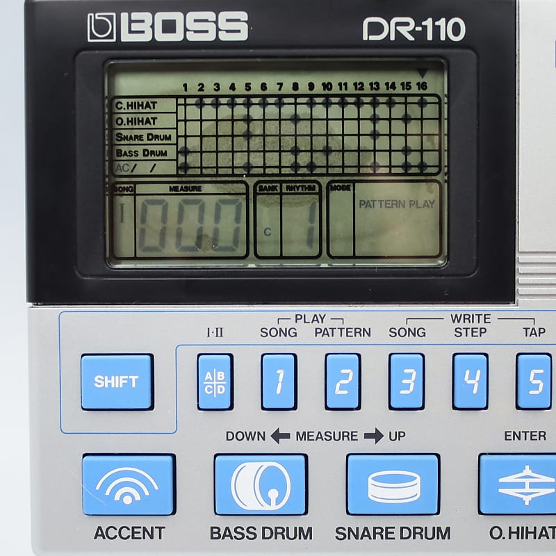 Boss DR-110 Dr. Rhythm Graphic Drum Machine | Reverb