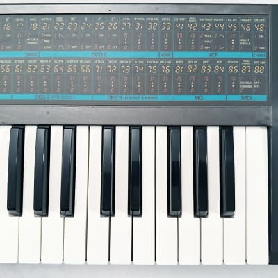 KORG POLY-800 Vintage Analog Synthesizer Made in JAPAN - 1984. Sounds Perfect ! image 8