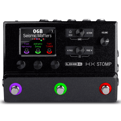 LINE 6 Helix HX Stomp Purple Guitar Multi-Effect