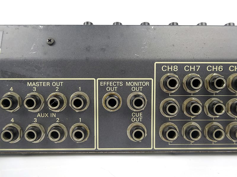 Maxon RM-804X アナログミキサー 「NCNR」 Maxon RM 804 X 8 Channel Mixer RARE! - FREE Shipping! | Reverb