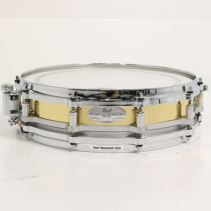 Pearl FB-1435/C Free-Floating Brass 14x3.5 Piccolo Snare Drum