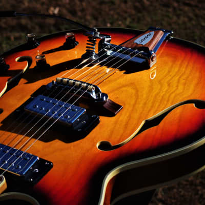Conrad 40080 Barney Kessel 1973 Sunburst.  Made in Japan. Incredible. Rare. Excellent  Kasuga Guitar image 16