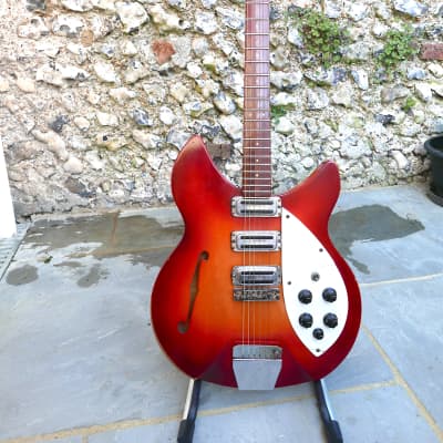 1964 Rickenbacker Deluxe (1997 Model) 6 String Fireglo - Rose Morris for sale