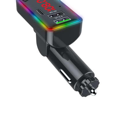 Audiobox TR-20 Bluetooth FM Transmitter with LED Lights image 4
