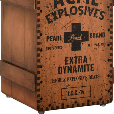 Pearl Primero Crate Style Cajon, Acme Front