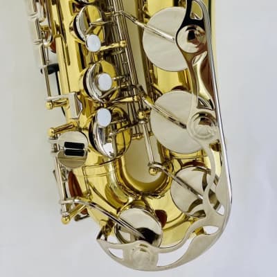 YAMAHA YAS-200AD ADVANTAGE ALTO SAXOPHONE - MINTY CONDITION W/ XTRAS YAS - 200AD 2010's - Brass Clear Lacquer image 3