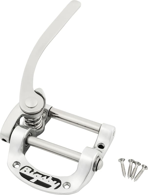 Bigsby® B5LH VIBRATO TAILPIECE, LEFT-HANDED Polished Aluminum -NEW image 1