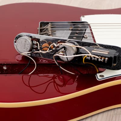 1989 Fender Telecaster Custom ‘62 Vintage Reissue TL62B-650 Candy Apple Red A-serial, Japan MIJ Fujigen image 20