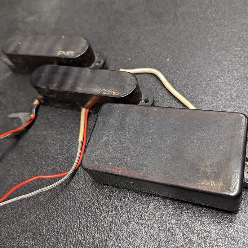 Vintage EMG Pickup Set // (1) EMG 81 Humbucker // (2) EMG HHH